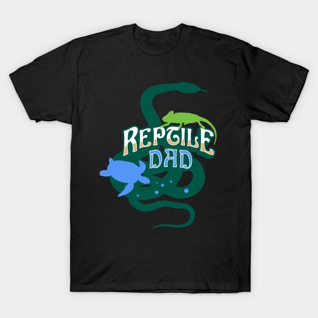 REPTILE DAD T-Shirt by GuiltlessGoods
